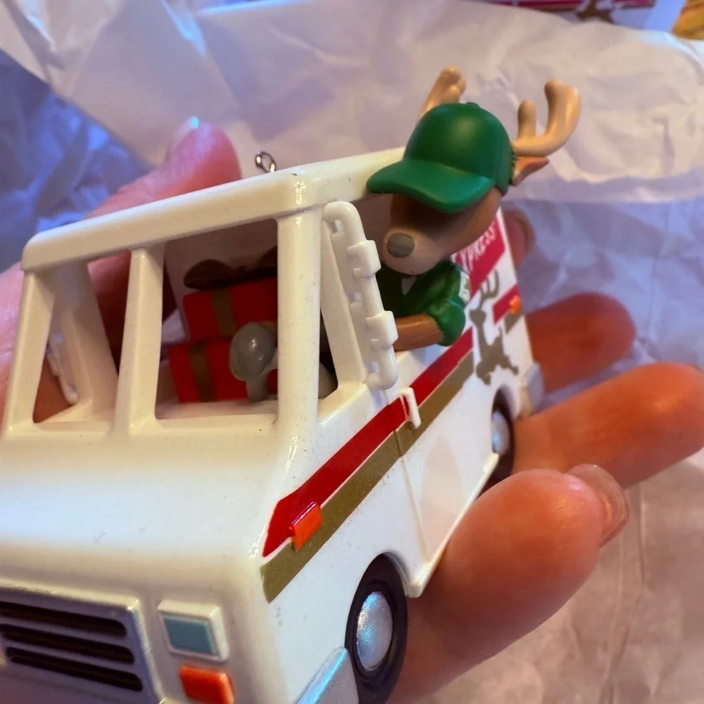 Hallmark ornaments delivery humor